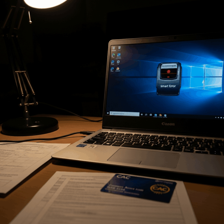 CAC Card Not Working After Windows Update Fix