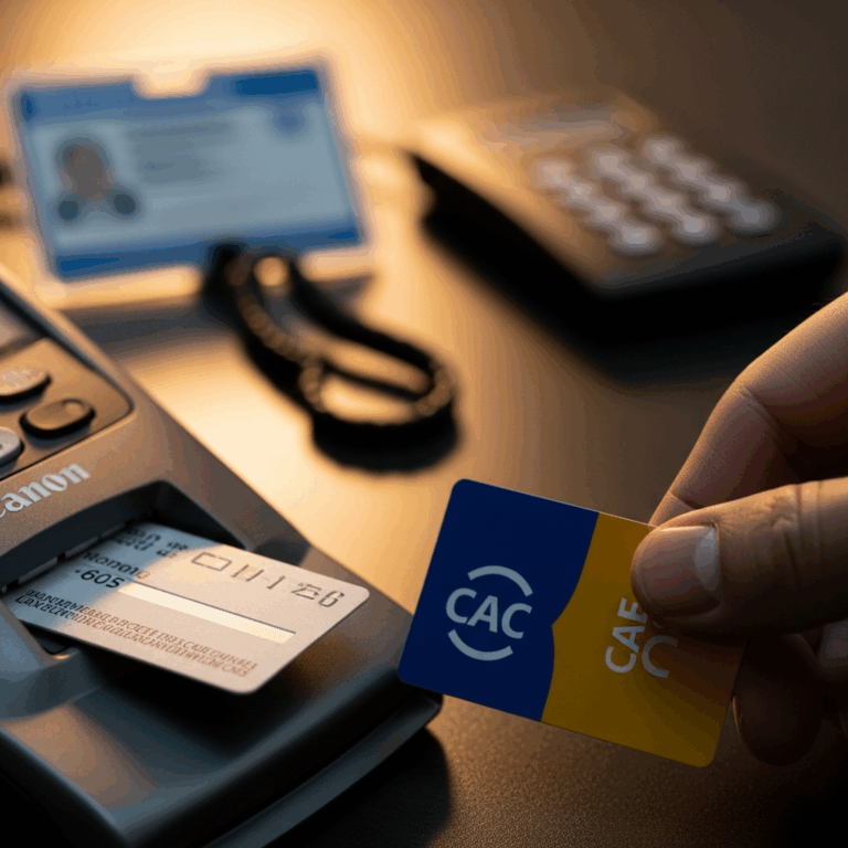 CAC Card PIN Locked How to Reset It Fast