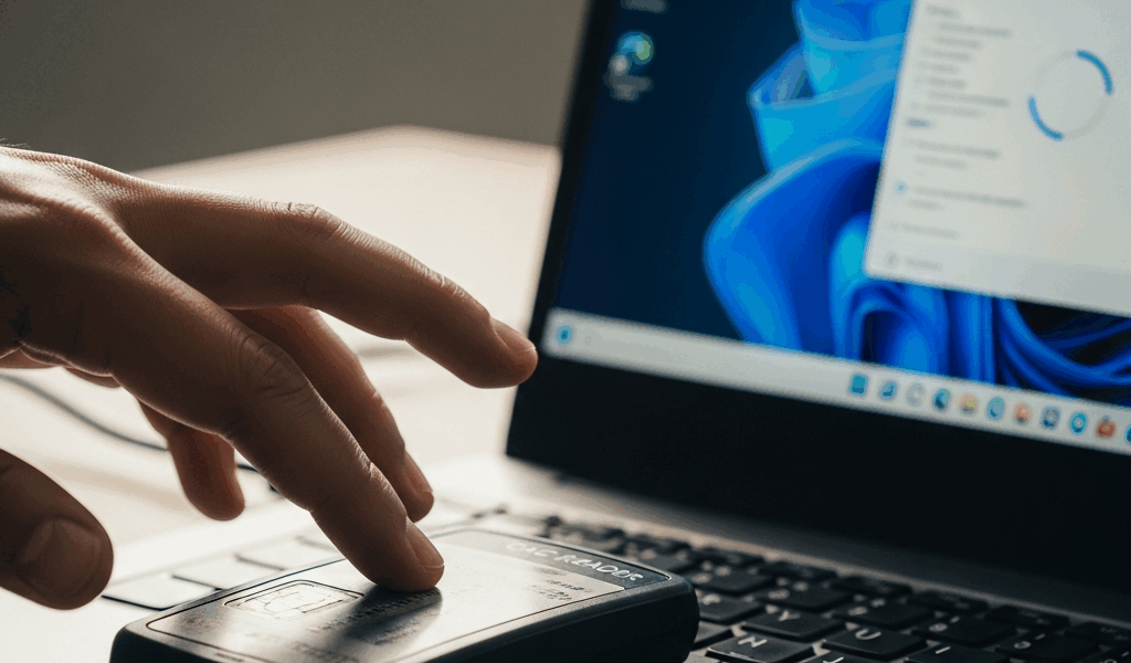 Professional photograph related to: CAC Reader Not Working on Windows 11 — Fix. High quality, editor