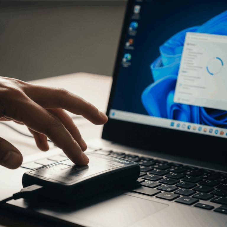 Professional photograph related to: CAC Reader Not Working on Windows 11 — Fix. High quality, editor