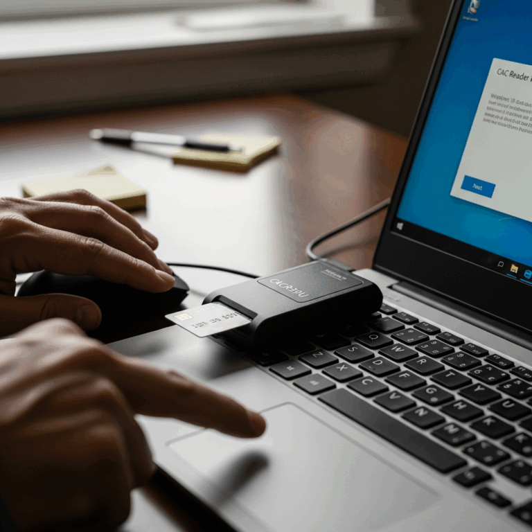 CAC Reader Setup on Windows 10 Complete Guide